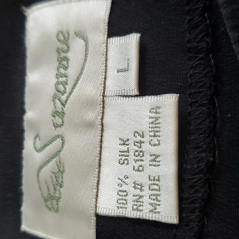Black Silk Shell - Picture 3 of 4